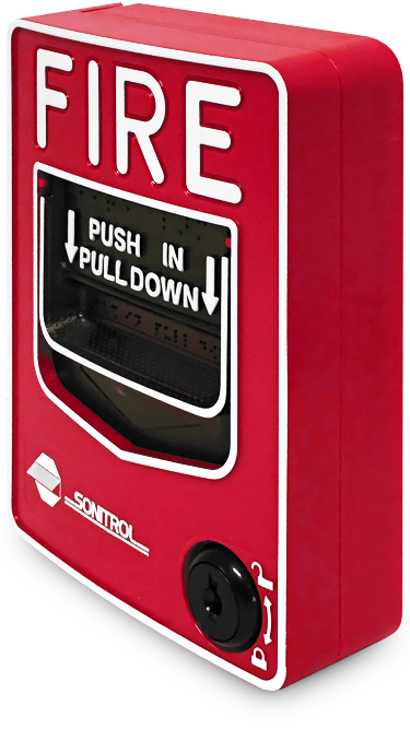 Sonitrol fire alarm pull down