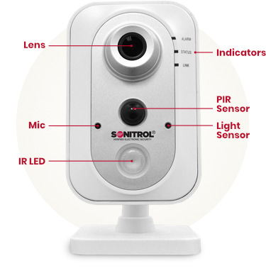 totalguard camera survelence features