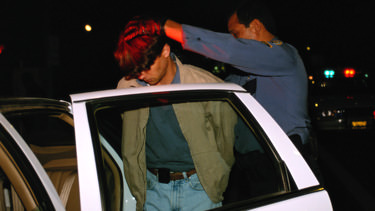 security expert looking at computer monitor