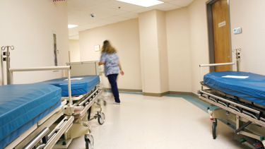 security expert looking at computer monitor